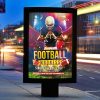 Football Madness - Free Club and Party Flyer PSD Template-2