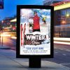 Winter Extreme - Premium Flyer Template + Facebook Cover