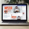 Mister Hipster Night - Premium Flyer Template + Facebook Cover