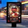 Valentines Day Party - Premium Flyer Template + Facebook Cover