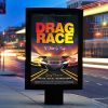 Drag Race - Premium Flyer Template + Facebook Cover