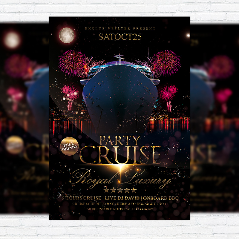 Cruise Flyer Template Free from www.exclusiveflyer.net