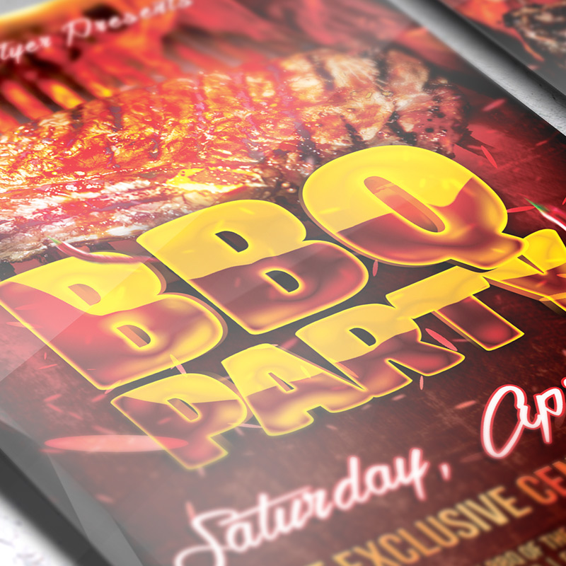 bbq flyer