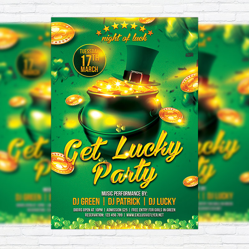 green party flyer