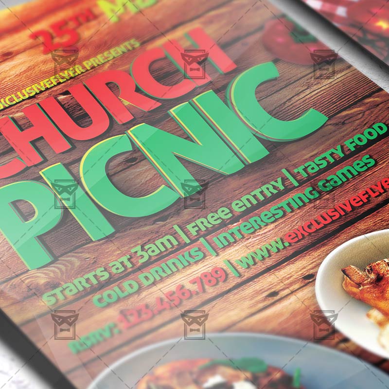 picnic flyer template