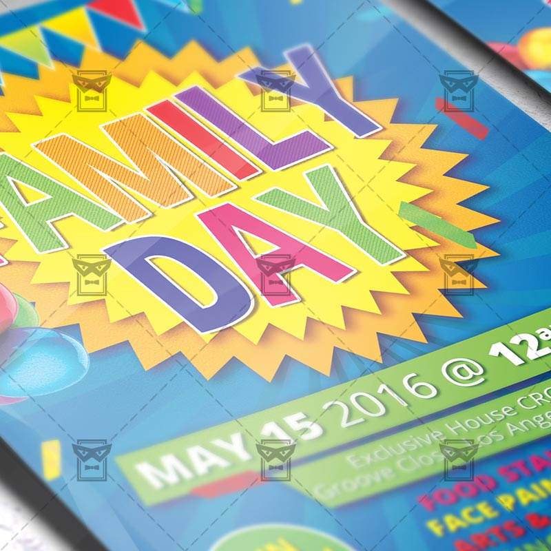 flyer template size