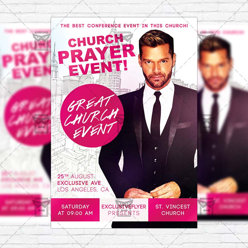<strong>Church Event Flyer Template</strong> - FlyerHeroes Free church event flyer templates