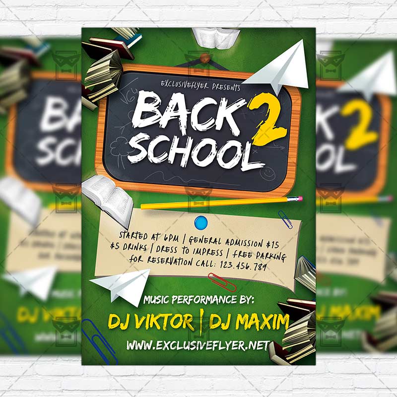 flyer template size