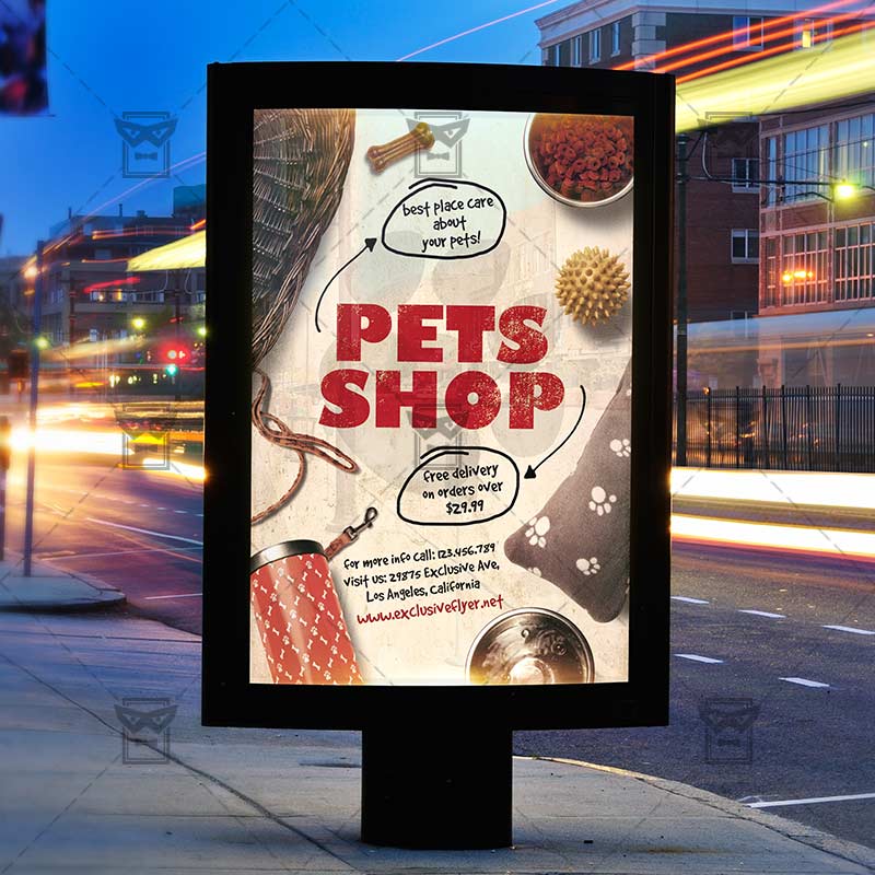 delivery flyer template