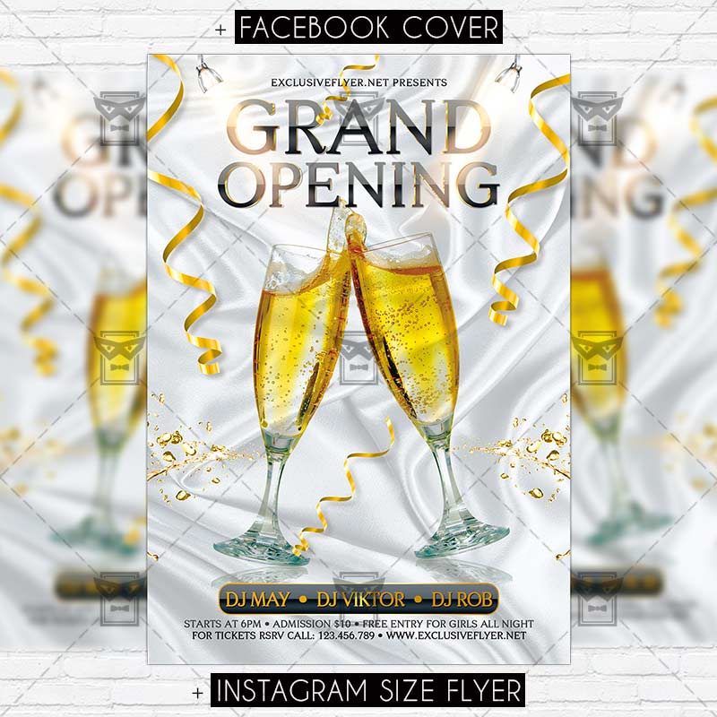 grand opening template