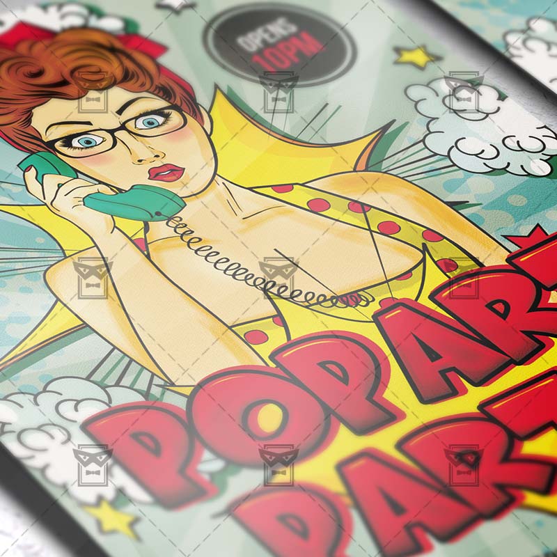 pop art templates