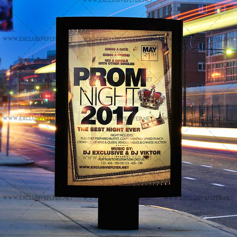prom night premium flyer template exclsiveflyer free prom flyer template