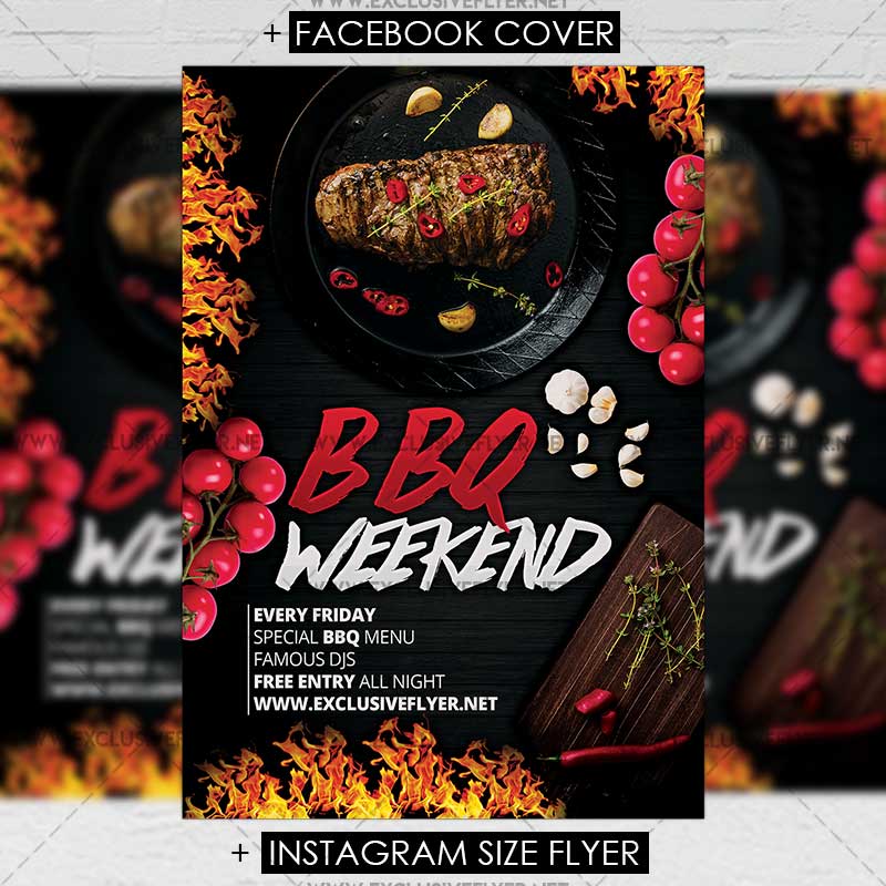bbq weekend premium a5