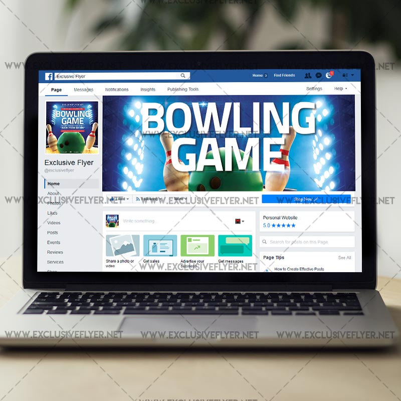 <strong>Bowling Flyer Template</strong> Free | Simple <strong>Template</strong> Design Bowling flyer template