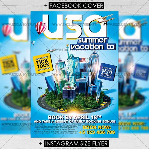 vacation_to_usa-premium-flyer-template-1