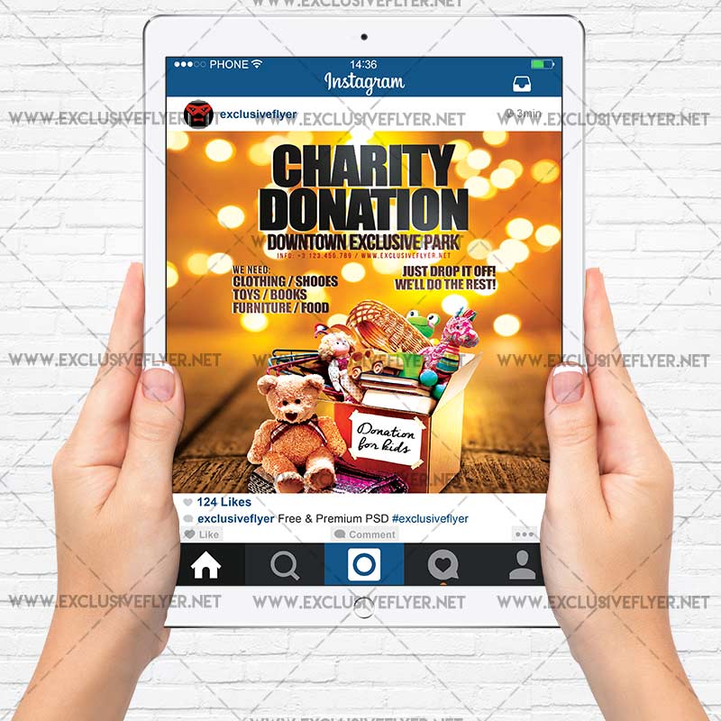 donation flyers templates free