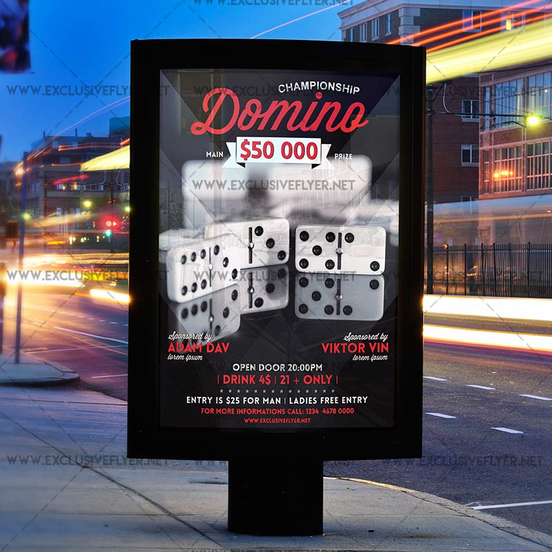 free game night flyer template