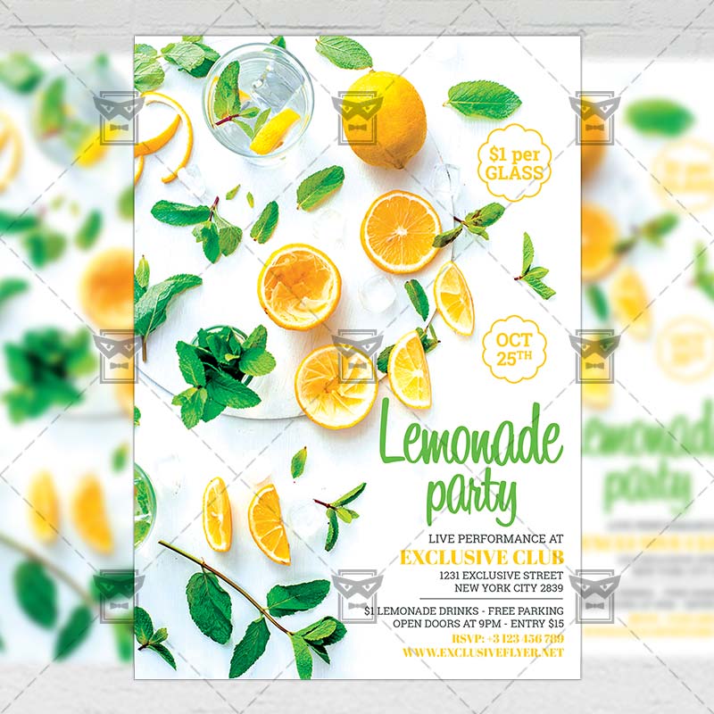 lemonade-party-food-a5-flyer-template-exclsiveflyer-free-and