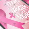 Breast Cancer Awareness Month - Community A5 Flyer Template