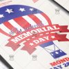 Download Memorial Day Weekend PSD Flyer Template Now