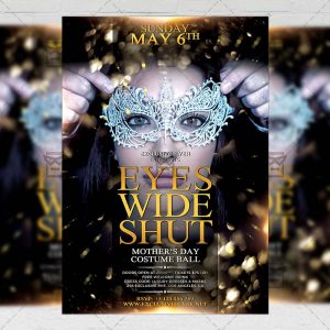 Download Eyes Wide Shut PSD Flyer Template Now