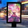 Download Hawaii Night PSD Flyer Template Now