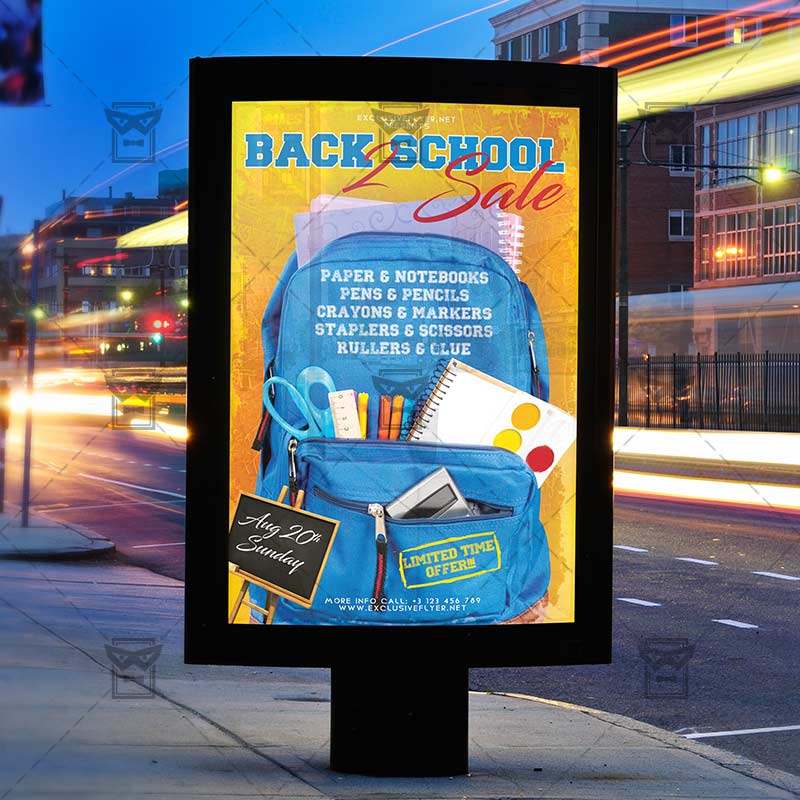 back 2 school sale flyer seasonal a5 template exclsiveflyer free and premium psd templates sunday school flyer template