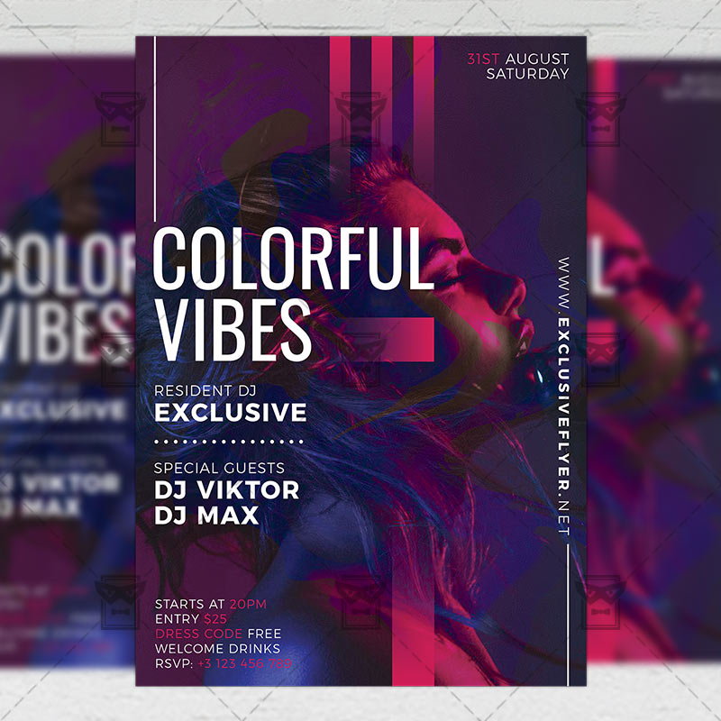 colorful flyer psd template free download colorful vibes flyer club a5 template exclsiveflyer colorful flyer psd template free download colorful vibes flyer club a5 template exclsiveflyer