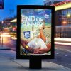 Download End of Summer PSD Flyer Template Now