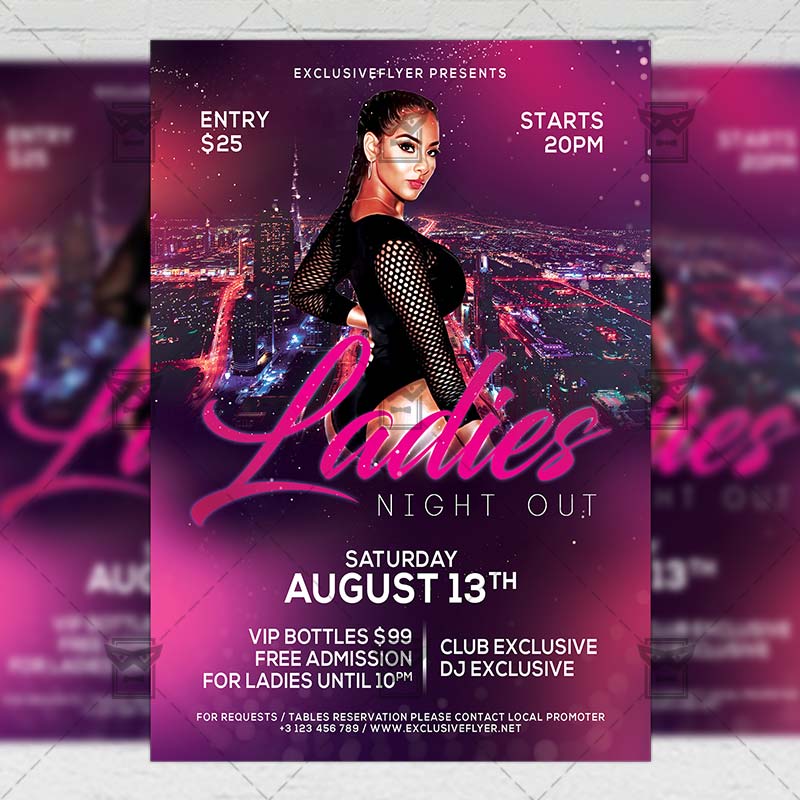 Ladies Night Out Flyer Club A5 Template Exclsiveflyer Free And Premium Psd Templates Ladies Night Out Flyer Club A5 Template Exclsiveflyer Free And Premium Psd Templates