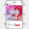 Download Friday Night PSD Instagram Flyer Template Now