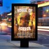 Download House of Horror PSD Flyer Template Now