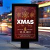 Download First Christmas Party PSD Flyer Template Now