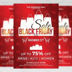 Download Black Friday 2019 PSD Flyer Template Now