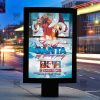 Download Secret Santa Party PSD Flyer Template Now