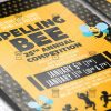 Download Spelling Bee Competition PSD Flyer Template Now