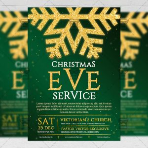Download Xmas Service PSD Flyer Template Now