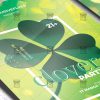 Download Clover Party PSD Flyer Template Now
