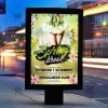 Download Spring Break Party Night PSD Flyer Template Now
