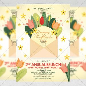 Download Mother's Day 2019 PSD Flyer Template Now