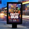 Download Party Bus Event PSD Flyer Template Now