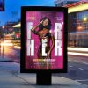 Download For Her Night PSD Flyer Template Now