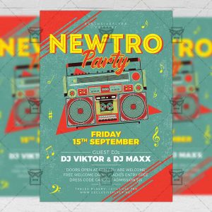 Download Music Event PSD Flyer Template Now