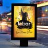 Download USA Labor Day Flyer PSD Flyer Template Now