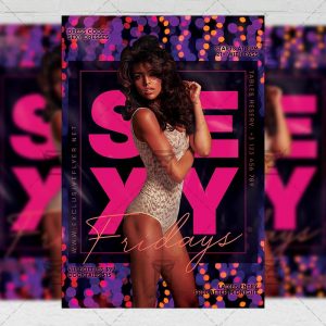 Download Sexy Fridays Affair PSD Flyer Template Now