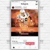 Super Bowl Game 2020 Template - Flyer PSD + Instagram Ready Size