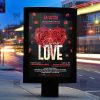 Love Day Template – Flyer PSD + Instagram Ready Size
