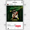 Shamrock Night Template - Flyer PSD + Instagram Ready Size