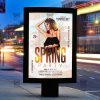 Spring Party Template - Flyer PSD + Instagram Ready Size