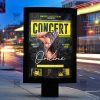 Big Online Concert Template - Flyer PSD + Instagram Ready Size